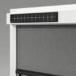 Solarpanel der Easy Mount Senkrechtmarkise